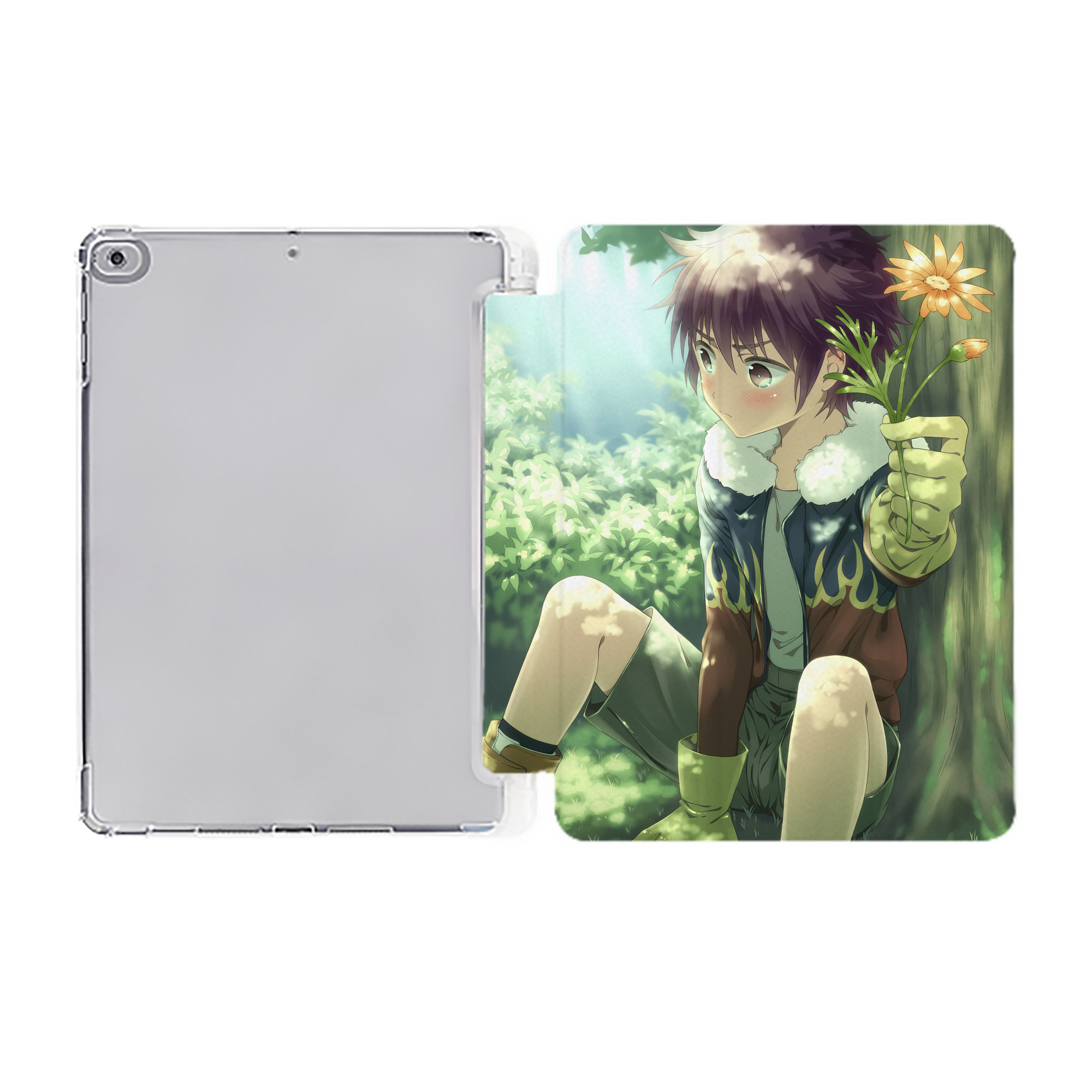 （画像用） Digimon デジタルモンスター/デジモン IPad ケース ペン収納付き 三つ折りスタンド PUレザー×シリコン 対応機種9.5/10.5/10.9インチ